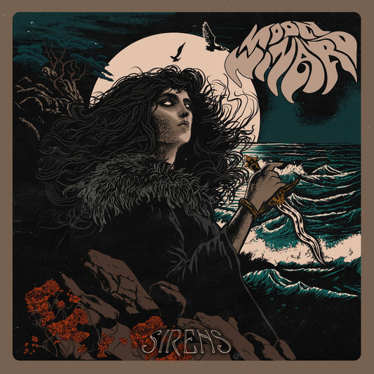MOON WIZARD - Sirens LP (Transparent Red/Black Marble Vinyl)