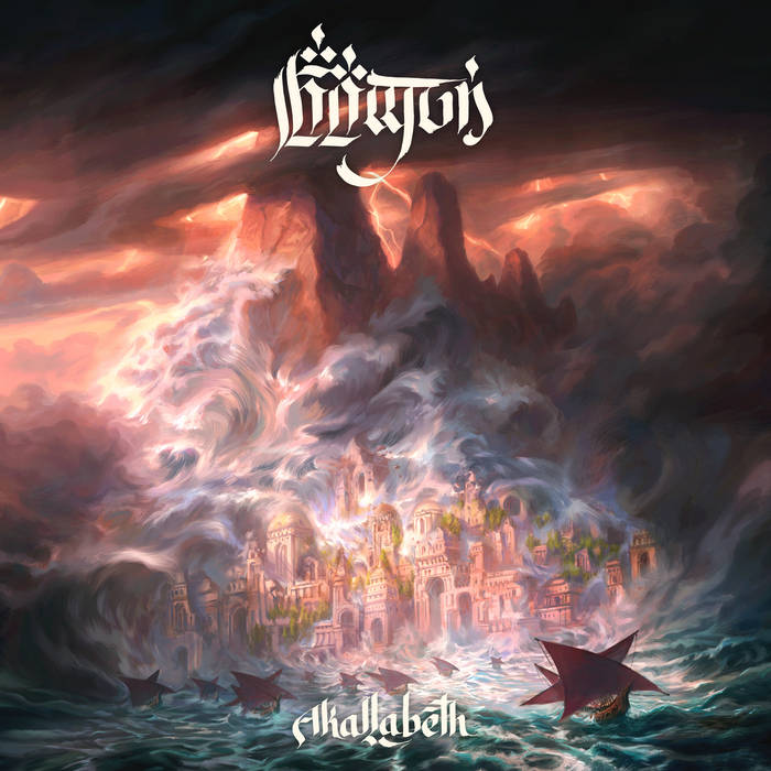 ANFAUGLIR - Akallabêth -2LP-(Blue [Transparent] w/ Black Smoke Vinyl)