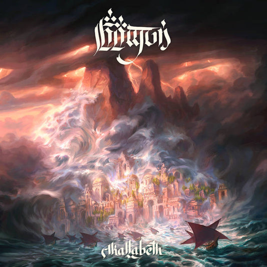 ANFAUGLIR - Akallabêth -2LP-(Blue [Transparent] w/ Black Smoke Vinyl)