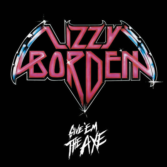LIZZY BORDEN - Give 'Em The Axe (Ice Blue/Black Marbled Vinyl)