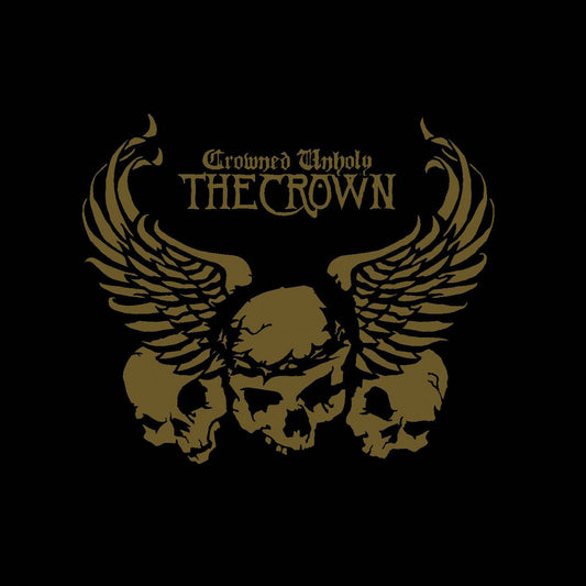 THE CROWN - Crowned Unholy ( Golden Yellow Opaque Marbled Vinyl)
