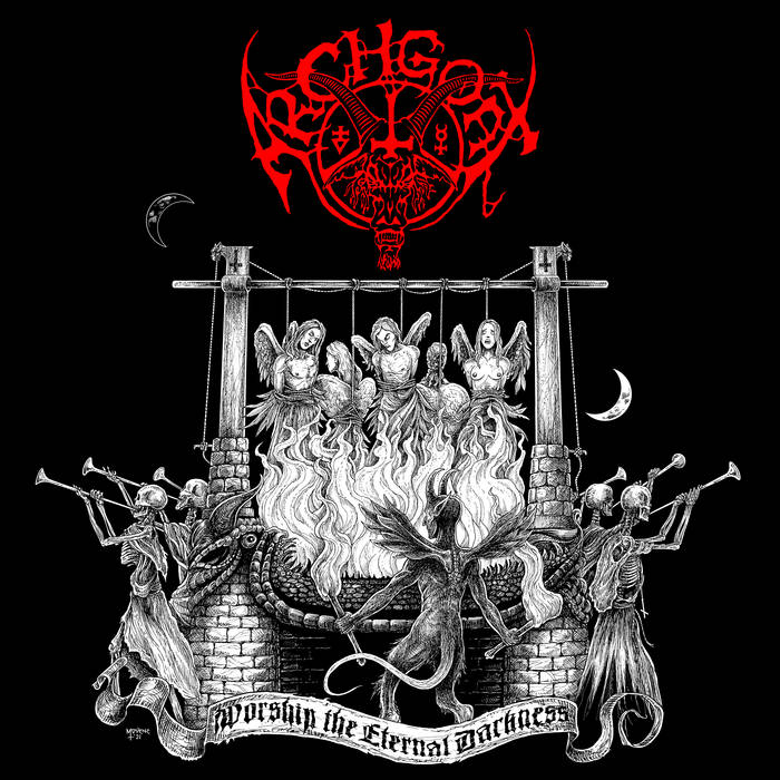 ARCHGOAT - Worship The Eternal Darkness (Clear w/ Black & Red Splatter Vinyl)