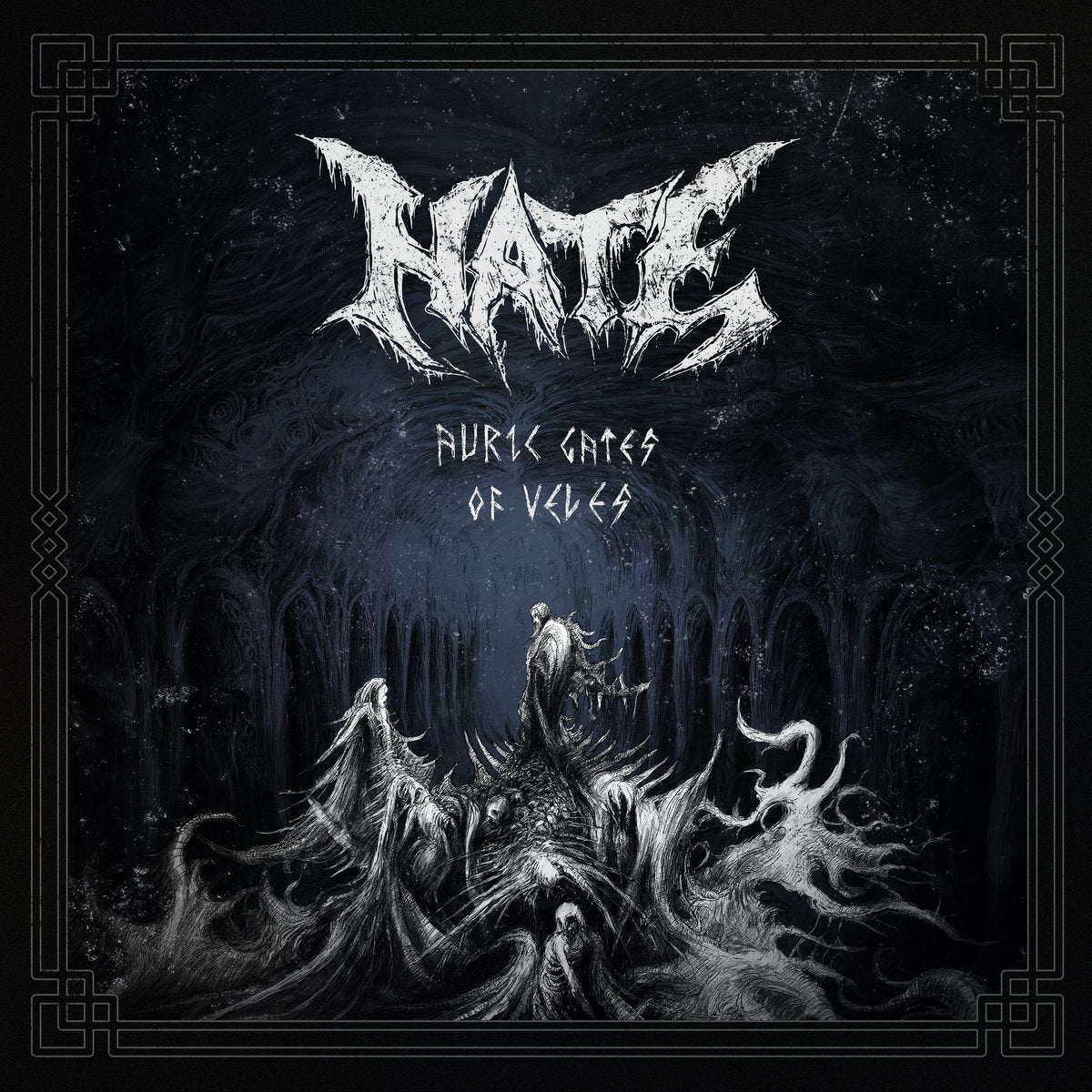 HATE - Auric Gates Of Veles (Deep Purple Black Marbled Vinyl)