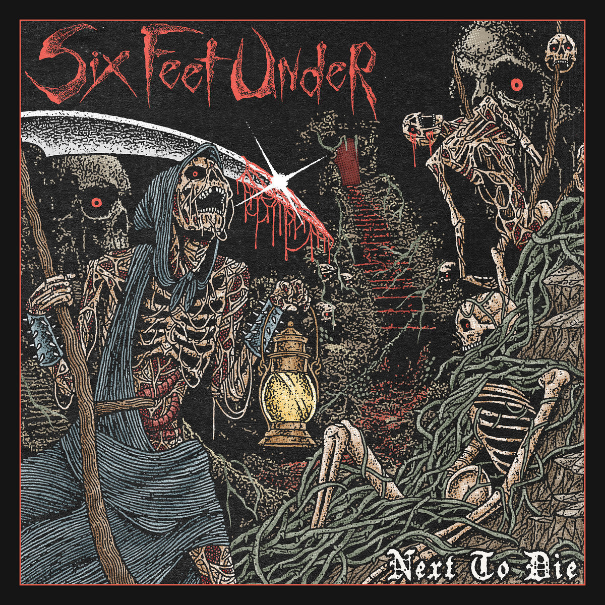SIX FEET UNDER - Next To Die (Blood Splatter Vinyl)