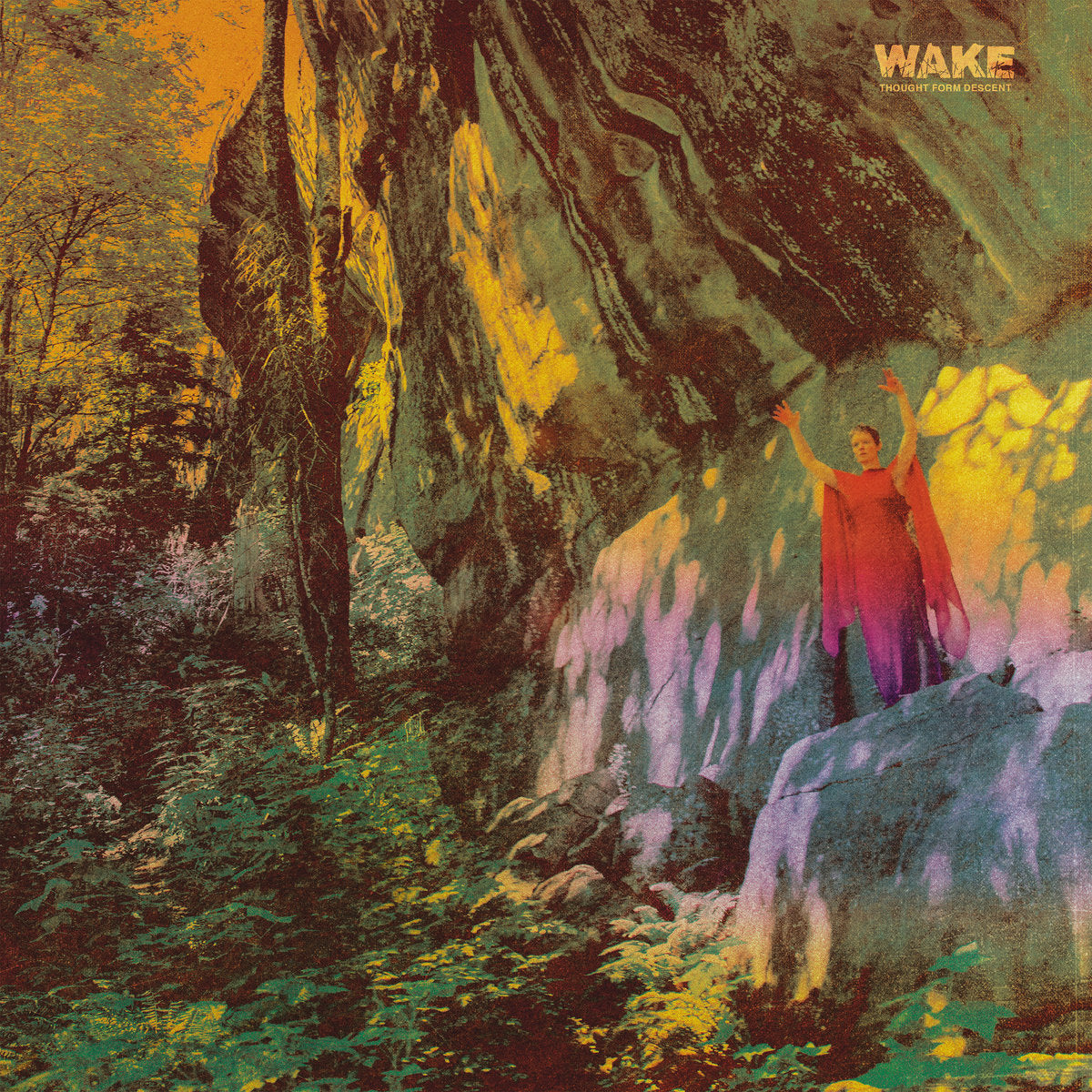 WAKE - Thought Form Descent (Red Marbled Vinyl)