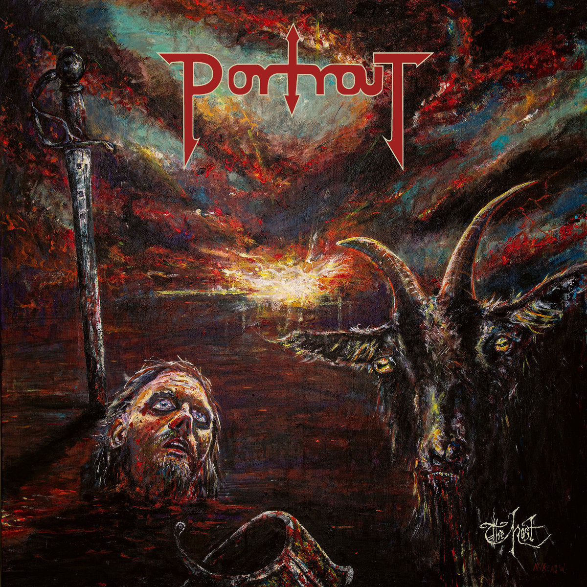 PORTRAIT - The Host (White/Black Marbled Vinyl)