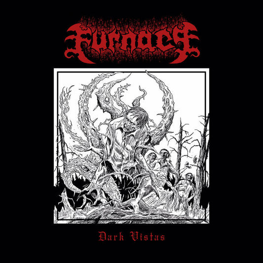 FURNACE - Dark vistas (Transparant Red Vinyl)