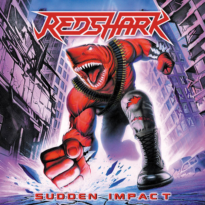 REDSHARK - Sudden Impact (Transparent Blue Vinyl)