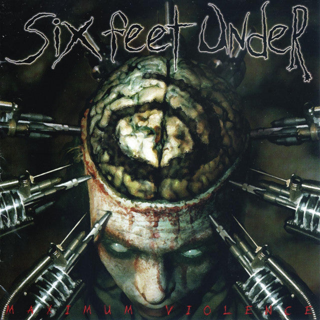 SIX FEET UNDER - Maximum Violence (Clear "Black Dust" Vinyl)