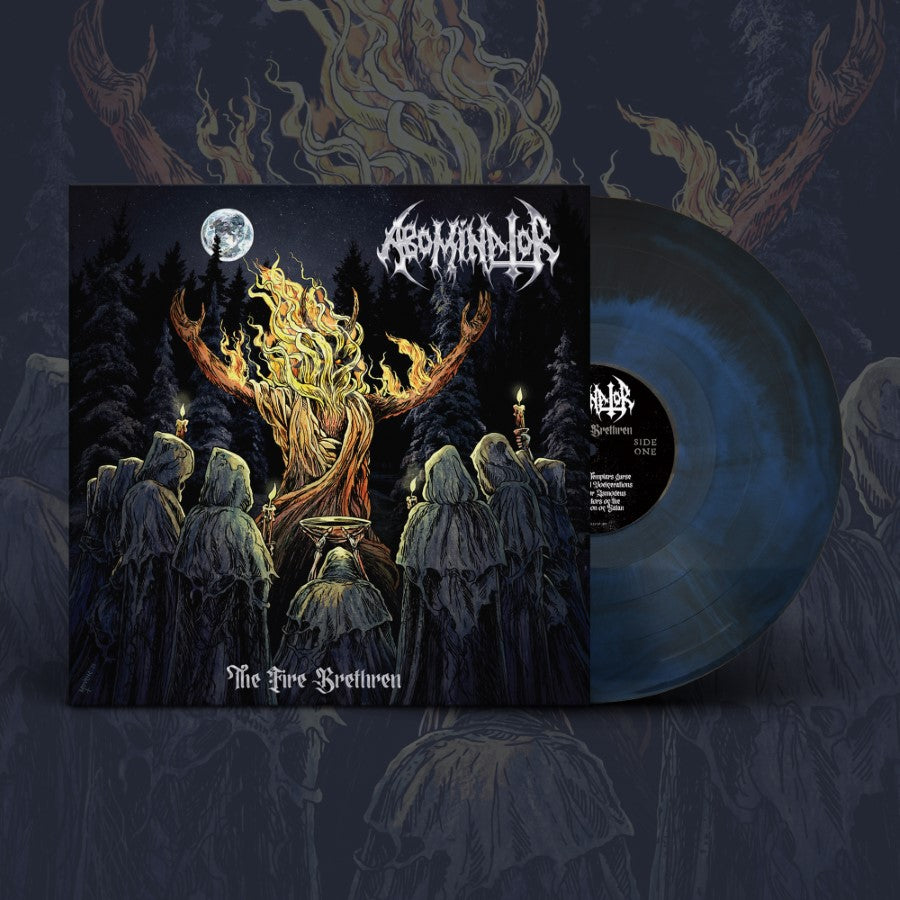 ABOMINATOR - The Fire Brethren (Aqua Blue Galaxy Vinyl)