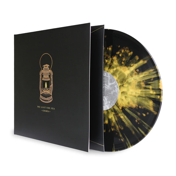 WE LOST THE SEA - Crimea (Smokey Black w/ Golden Splatter Vinyl)  (X Anniversary Edition)