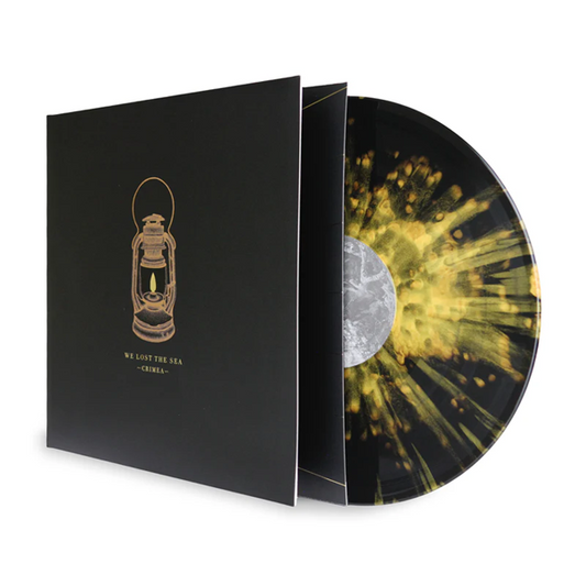 WE LOST THE SEA - Crimea (Smokey Black w/ Golden Splatter Vinyl)  (X Anniversary Edition)