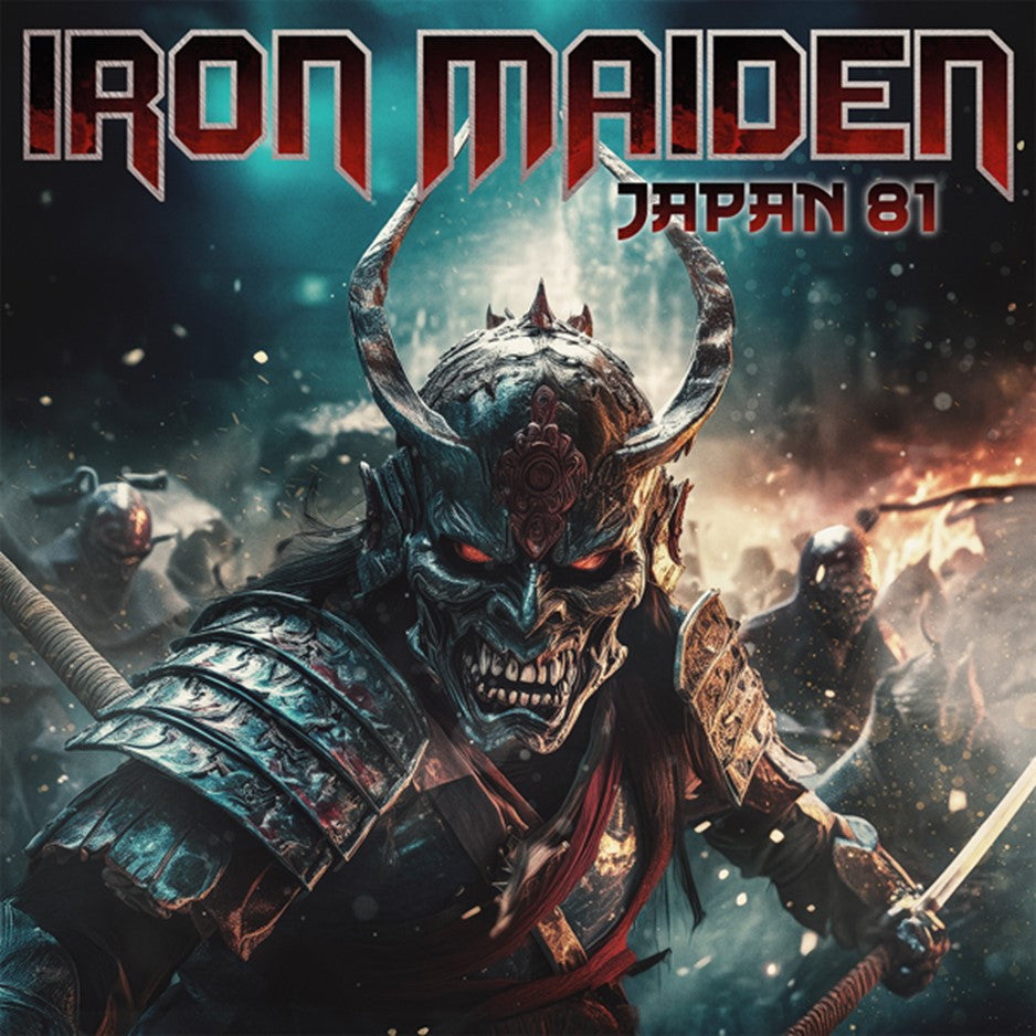 IRON MAIDEN - Japan 81 (Red/White Splatter Vinyl)