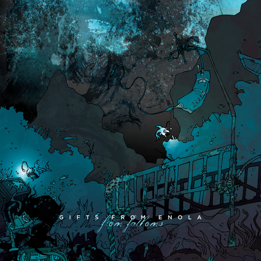 GIFTS FROM ENOLA - From Fathoms (Green with Black Smoke Vinyl)