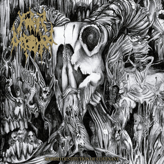 FATHER BEFOULED - Morbid Destitution Of Covenant  (Clear/Black Splatter Vinyl)