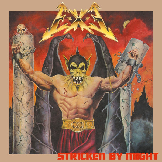 E-X-E - Stricken by Might  (Transparent Orange Vinyl)