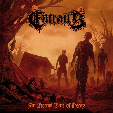 ENTRAILS - An Eternal Time Of Decay LP (Neon Orange Vinyl)