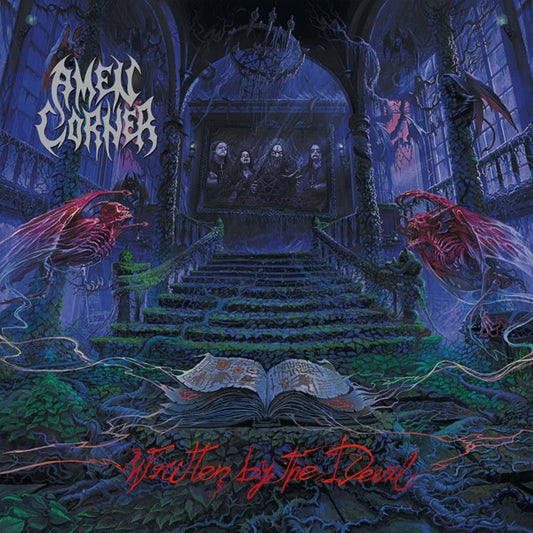 AMEN CORNER - Written By The Devil  (Transparent Purple/Black Splatter Vinyl)