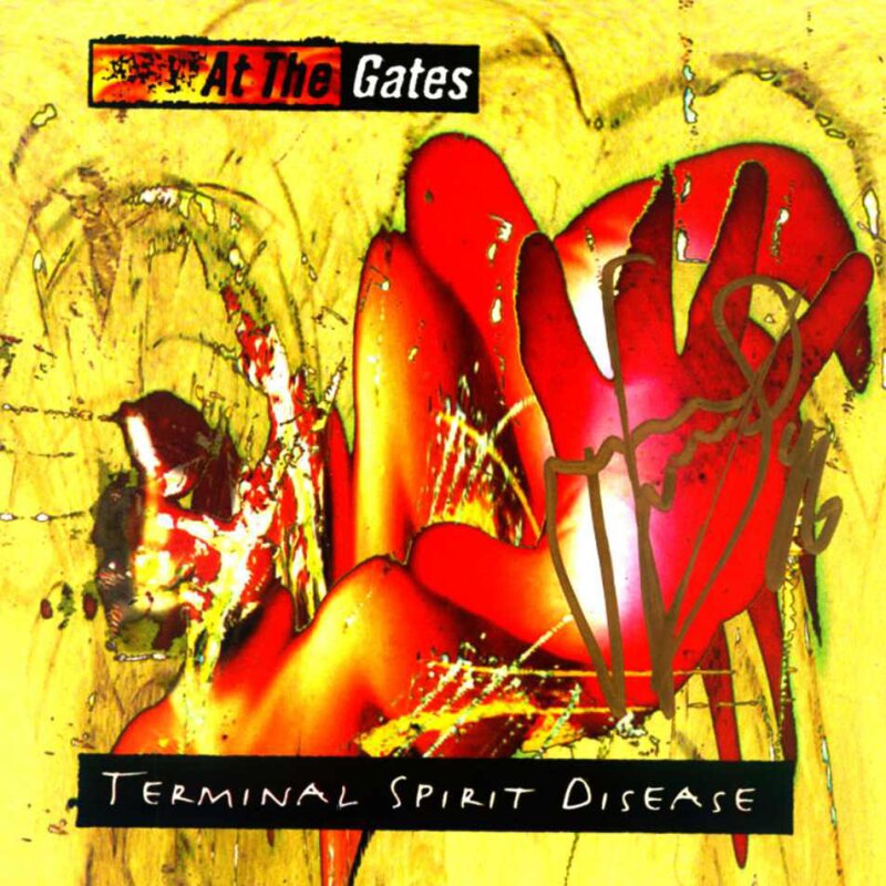AT THE GATES - Terminal Spirit Disease (Orange marbled Vinyl)