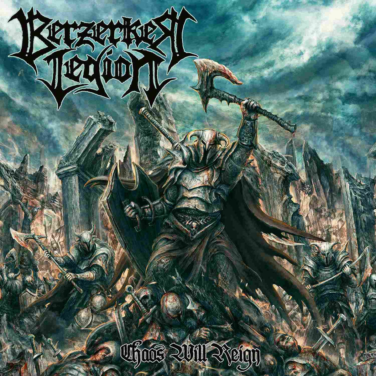 BERZERKER LEGION - Chaos will Reign (Red/black splatter vinyl)