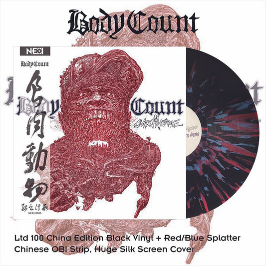 BODY COUNT - Carnivore (Red / Blue Splatter Vinyl)