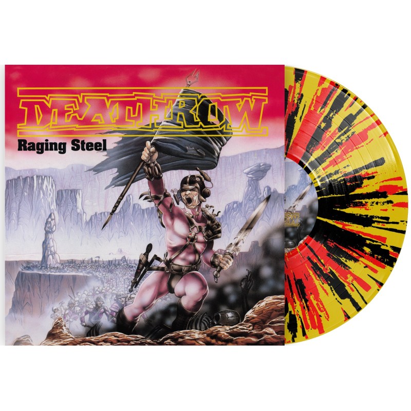 DEATHROW - Raging Steel (Splatter Vinyl)