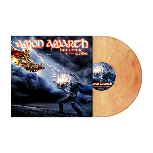 AMON AMARTH - Deceiver Of The Gods (Beige Red Marbled Vinyl)