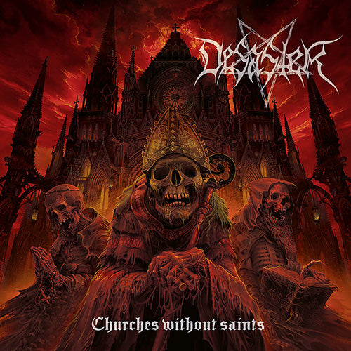DESASTER - Churches Without Saints (Gold blackdust vinyl)