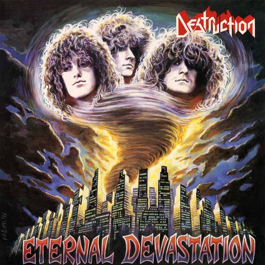 DESTRUCTION - Eternal Devastation (Yellow/Black Marbled Vinyl)