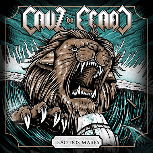 CRUZ DE FERRO - Leão dos Mares  (White | Blue Vinyl)