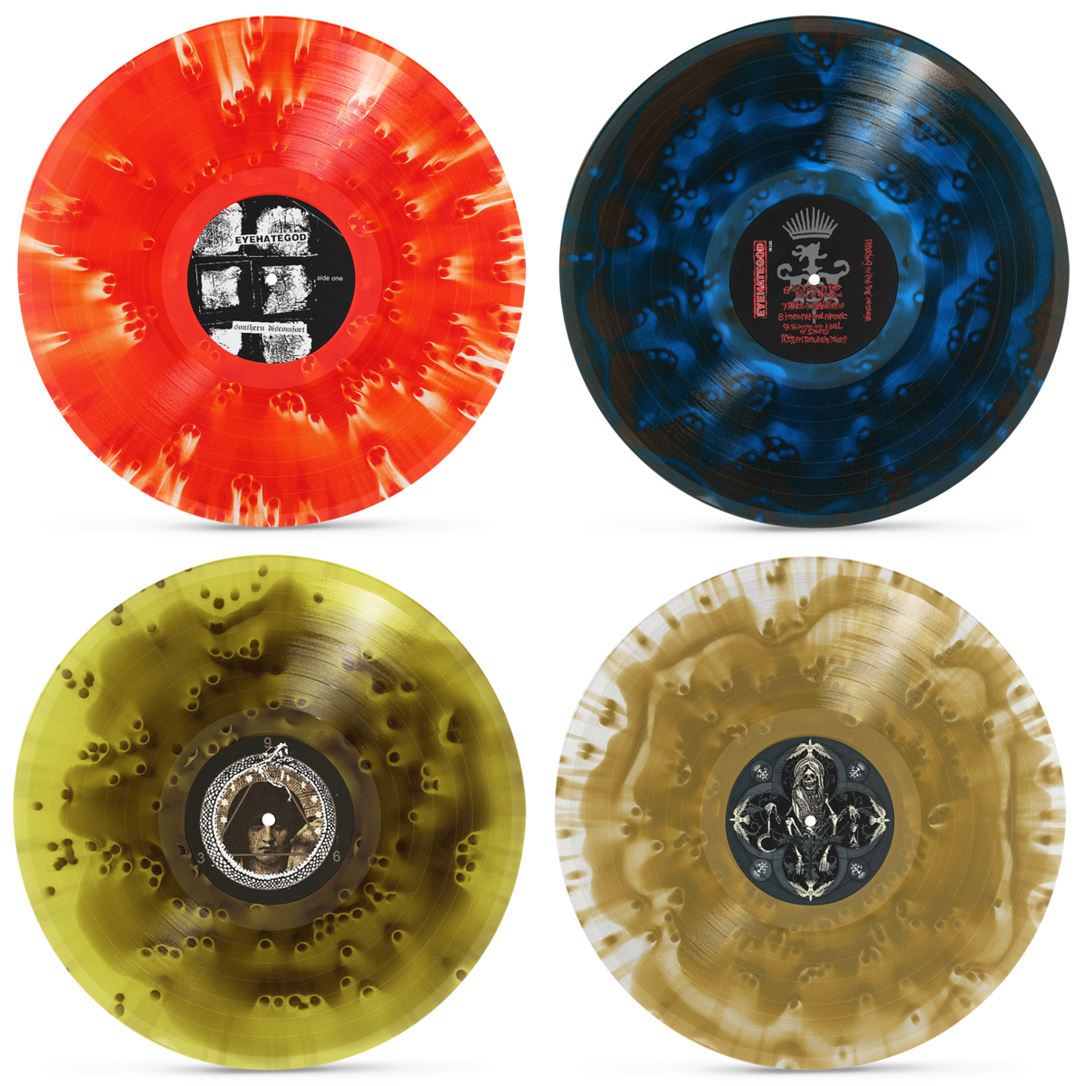EYEHATEGOD - Undermining Society's Rules Since 1988 | 8xLP BOX SET (ltd. 94) (Cloudy Vinyl)