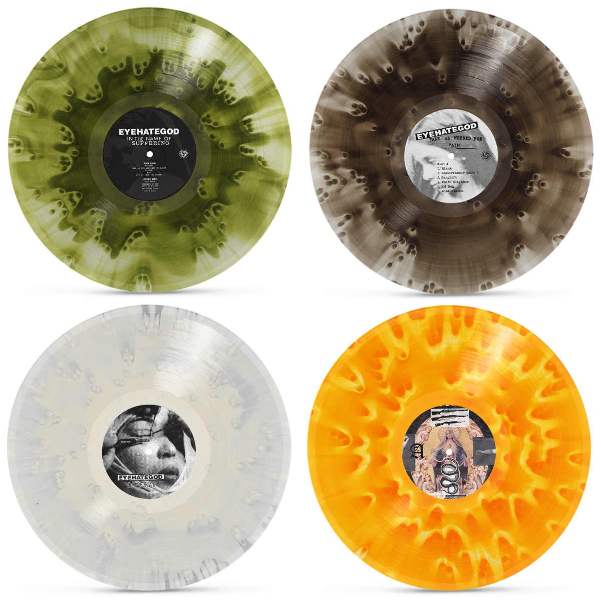 EYEHATEGOD - Undermining Society's Rules Since 1988 | 8xLP BOX SET (ltd. 94) (Cloudy Vinyl)
