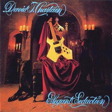 DAVID T. CHASTLAIN‎– Elegant Seduction (orange splatter vinyl with green and black dots vinyl)