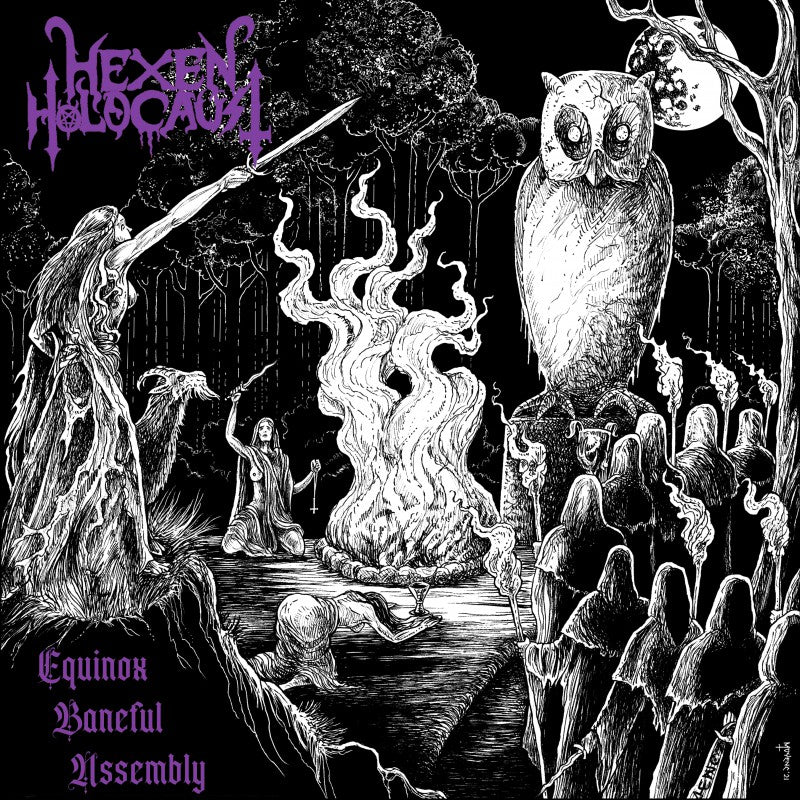 HEXEN HOLOCAUST - Equinox Baneful Assembly (Black Vinyl)