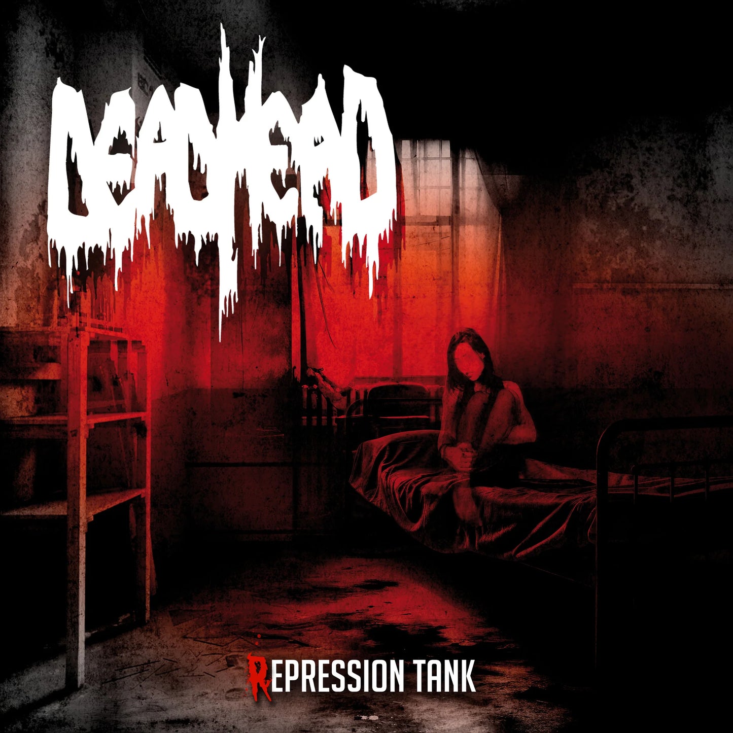 DEAD HEAD - Repression Tank (Clear Vinyl)