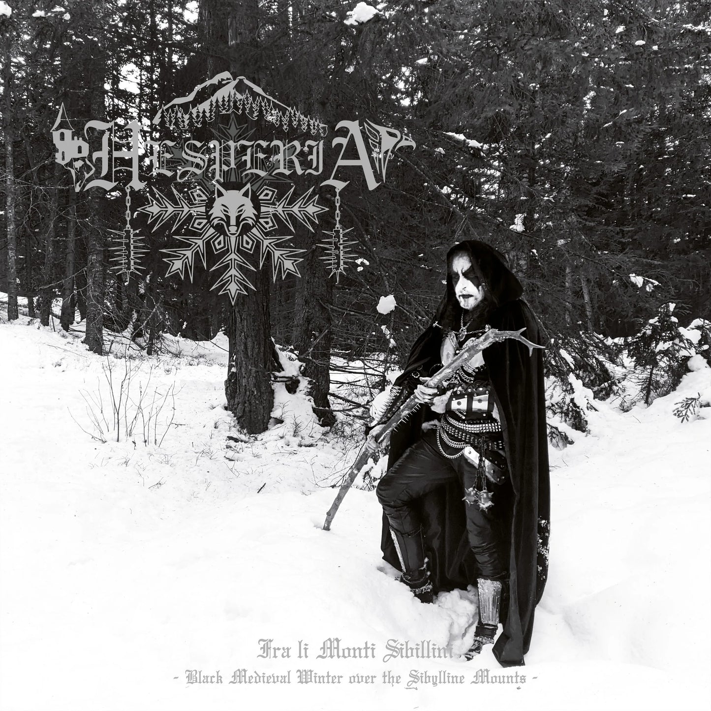 HESPERIA - Fra Li Monti Sibillini (Black Medieval Winter Over The Sibylline Mounts) 2-LP (Silver Vinyl)