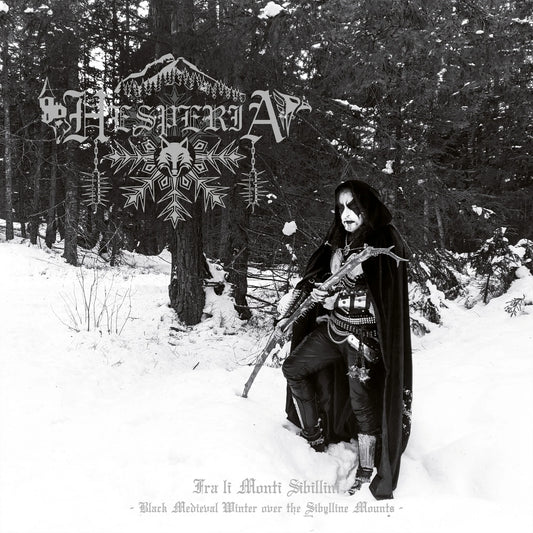 HESPERIA - Fra Li Monti Sibillini (Black Medieval Winter Over The Sibylline Mounts) 2-LP (Silver Vinyl)