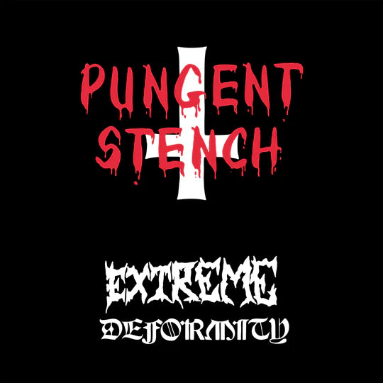 PUNGENT STENCH - Extreme Deformity  (Black Vinyl)
