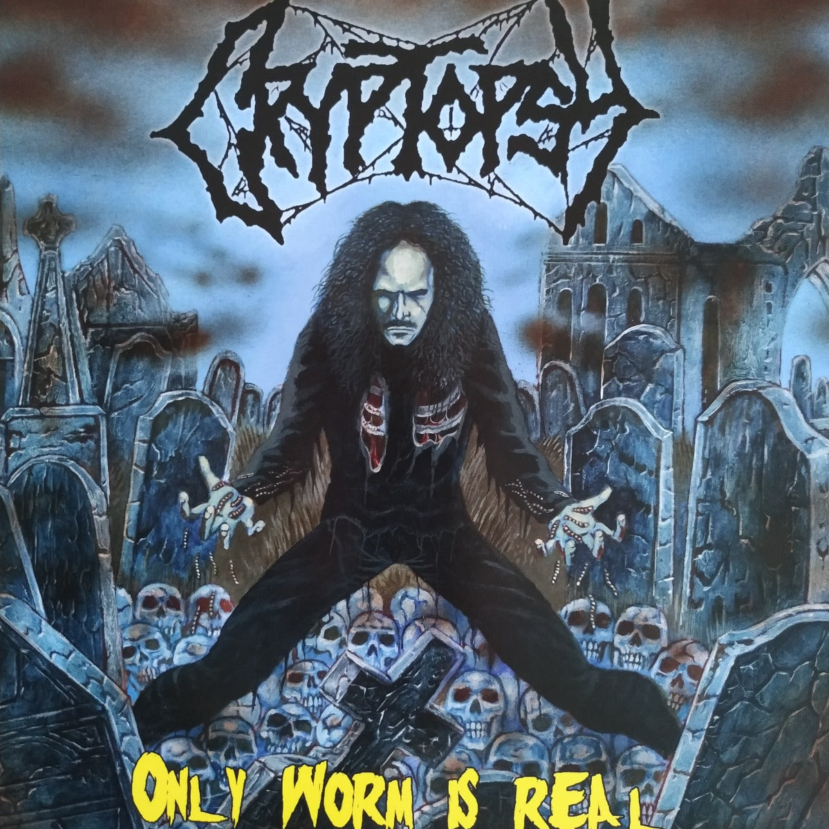 CRYPTOPSY - Only Worm Is Real (Maroon Marbled Vinyl)
