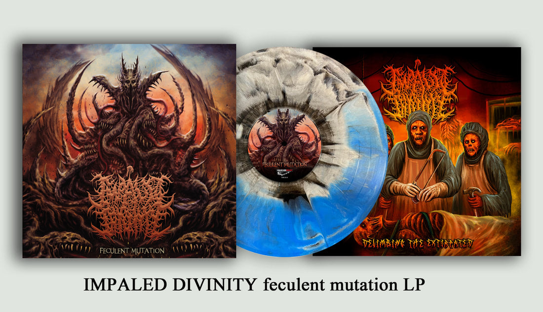 IMPALED DIVINITY - Feculent Mutation (Marbled vinyl)