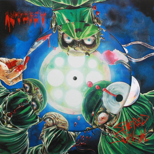 AUTOPSY - Severed Survival (Red/Black Gore Marble Vinyl)