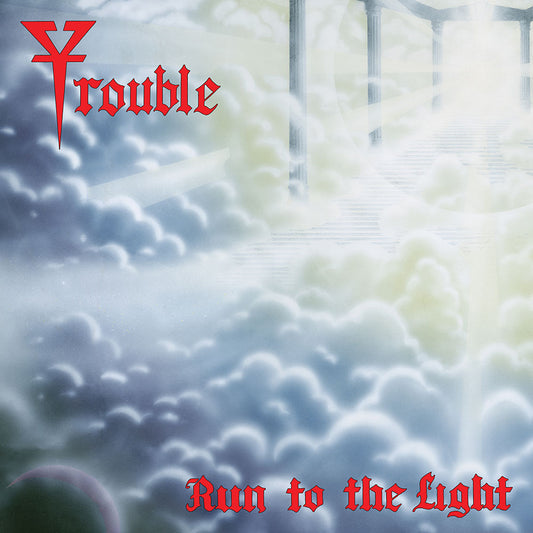 TROUBLE - Run To The Light (Vanilla with white splatter)