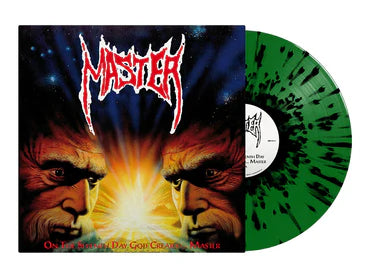 MASTER - On The Seventh Day God Created... Master (Transparent Green/Black Splatter Vinyl)