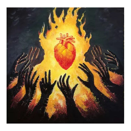 MARTRÖD - Draumsýnir Eldsins (Transparent Red With Yellow & Orange Swirl Vinyl)