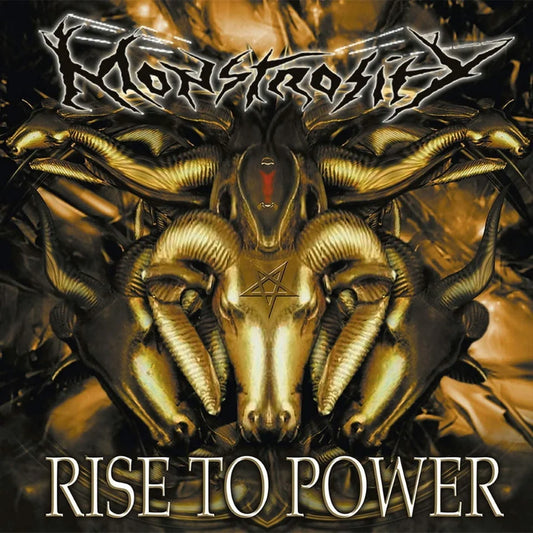 MONSTROSITY - Rise To Power  (Metallic Gold Black Dust Vinyl)