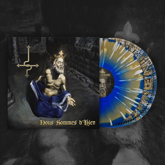 SÜHNOPFER - Nous Sommes D'Hier (Blue/Gold Merge w/ White Splatter Vinyl)