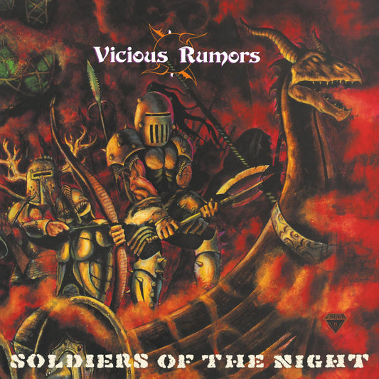 VICIOUS RUMORS - Soldiers Of The Night  (Black Vinyl)