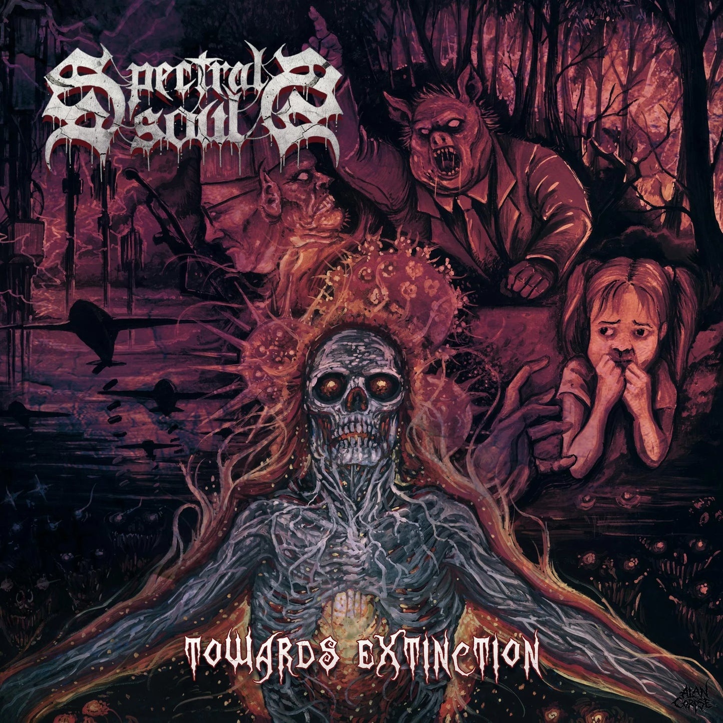 SPECTRAL SOULS - Towards Extinction  (Black Vinyl)