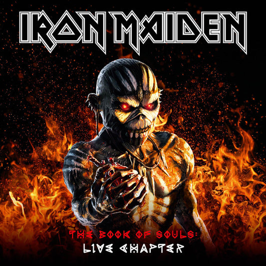 IRON MAIDEN - The Book Of Souls: Live Chapter (3 x Black Vinyl)