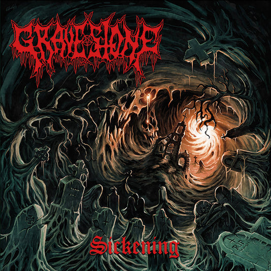 GRAVESTONE - Sickening (Green black marble vinyl)
